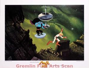 SPACE ACE LOBBY CARD #3