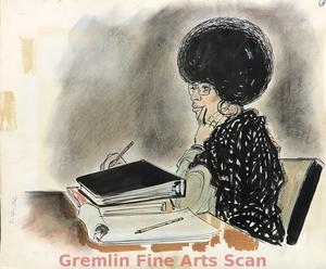 Courtroom Sketch Art of Bill Lignante Page 1