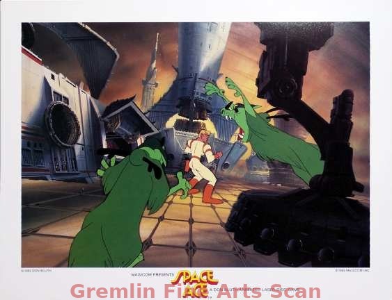 SPACE ACE LOBBY CARD #7