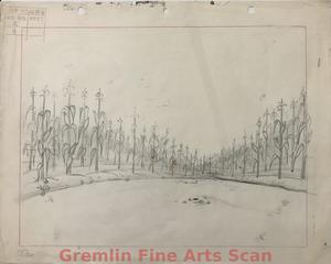 CORN FIELD LAYOUT  1936