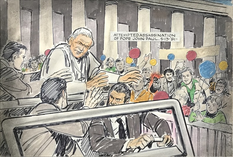 Attempted Assassination of Pope John Paul  1981