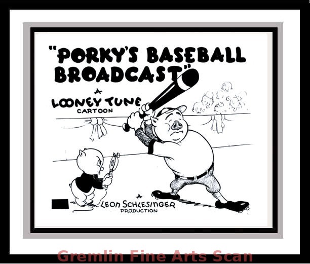 Porky's Baseball Broadcast PS594