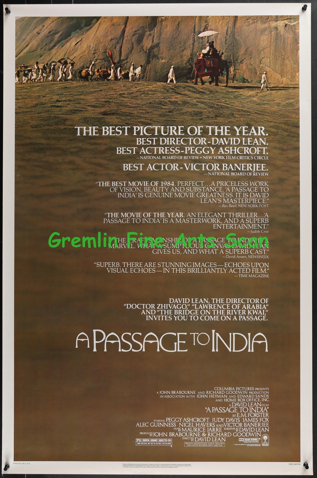 A PASSAGE TO INDIA 1984