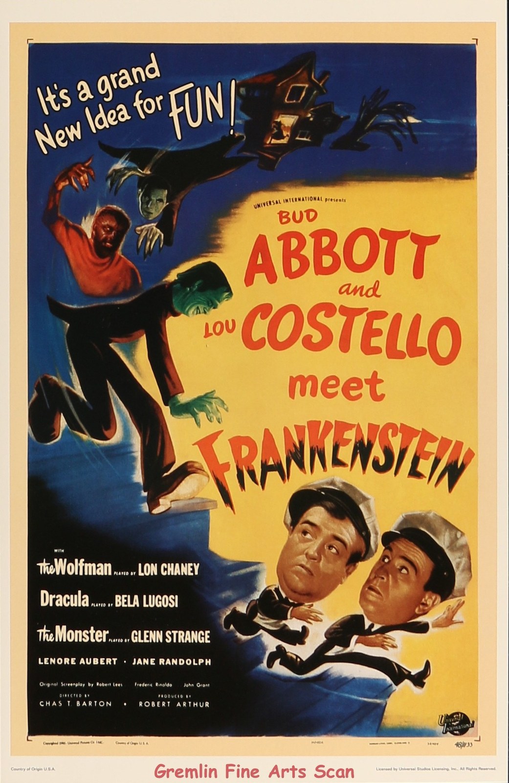 ABBOTT AND COSTELLO MEET FRANKENSTEIN 2001