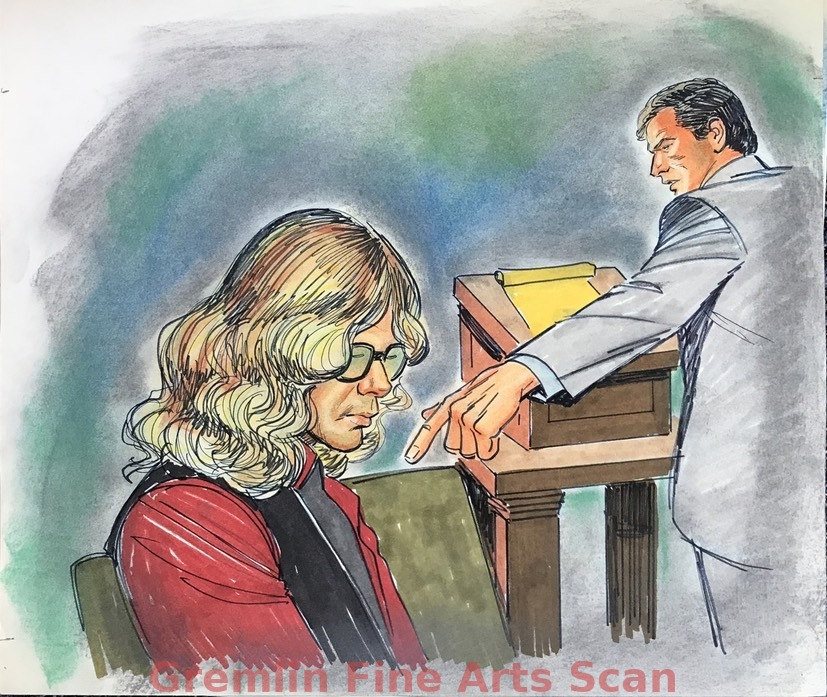 Joseph Franklin - Vernon Jordan 1982 Joseph Franklin sits, composed while the prosecutor rails against him during