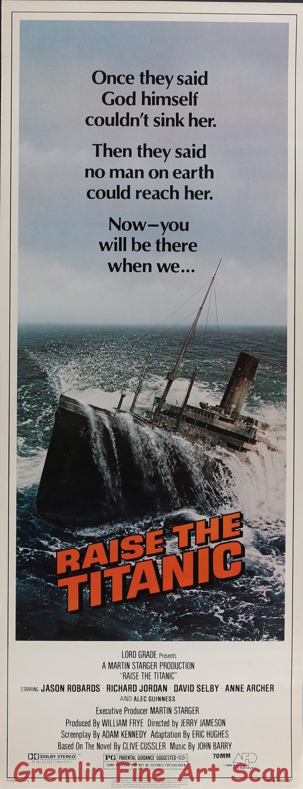 RAISE THE TITANIC . . .1980