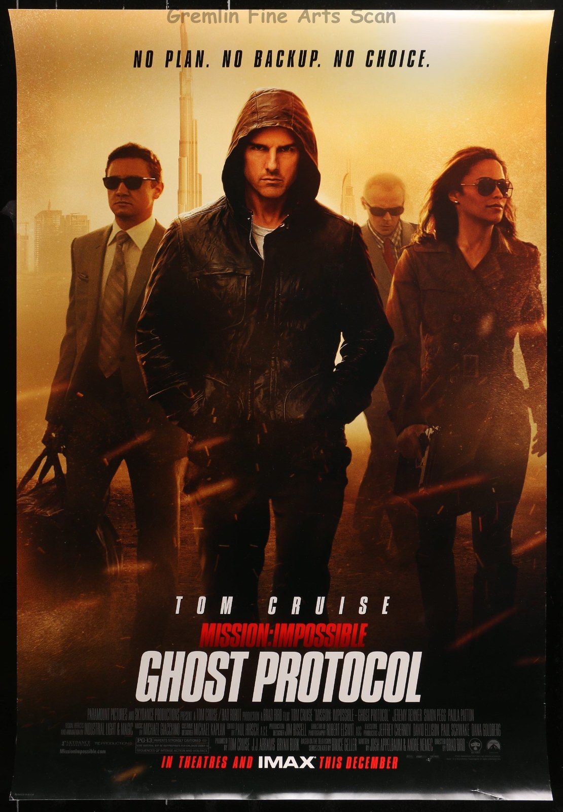 MISSION IMPOSSIBLE: GHOST PROTOCOL 2011