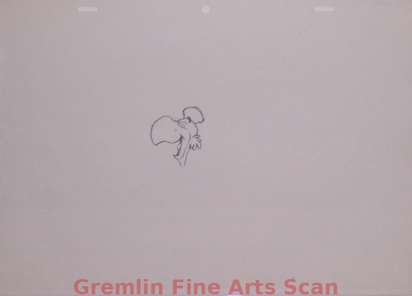 THE GOOD NOOSE 1962 Robert McKimson Model Drawing of the Sea-Going Parrot.