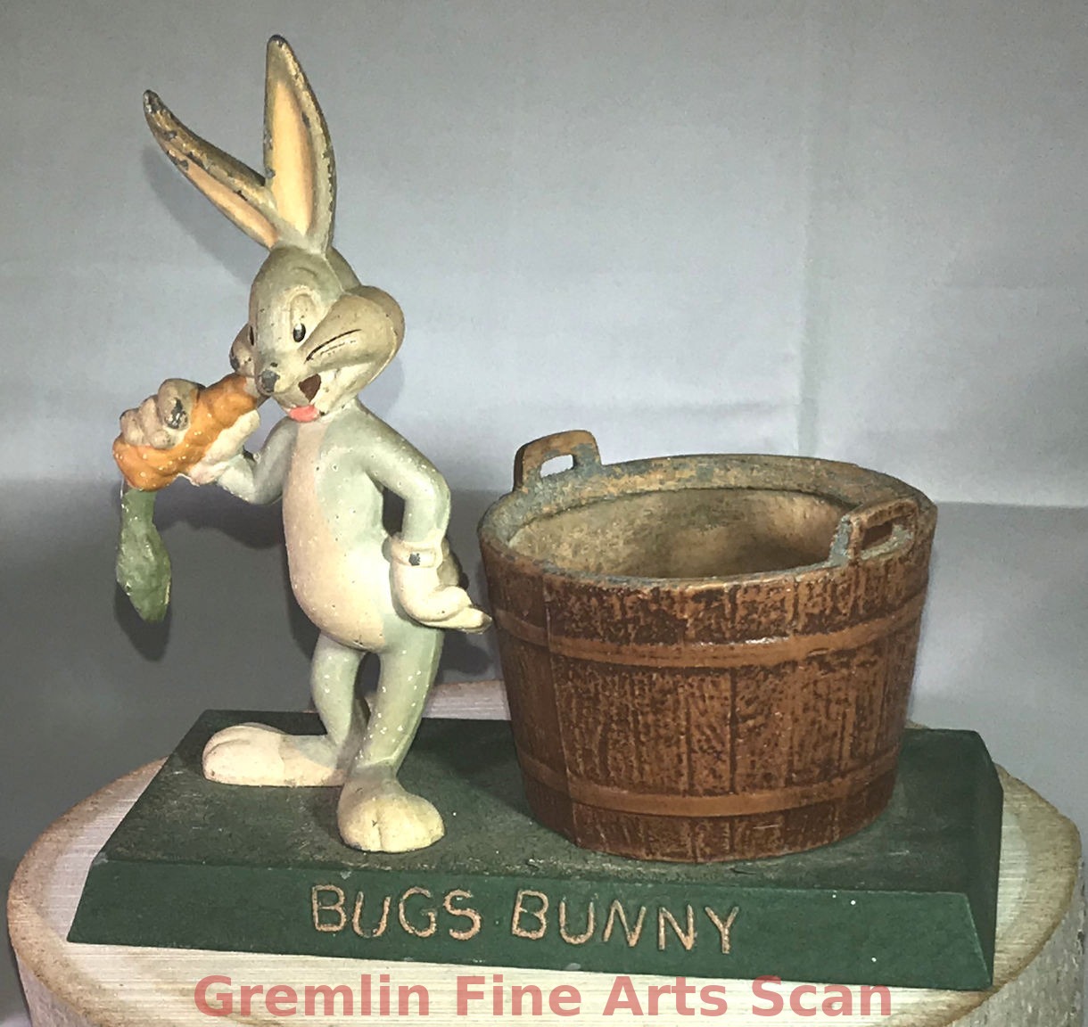 MOSS METAL - BUGS BUNNY with TUB  1940s