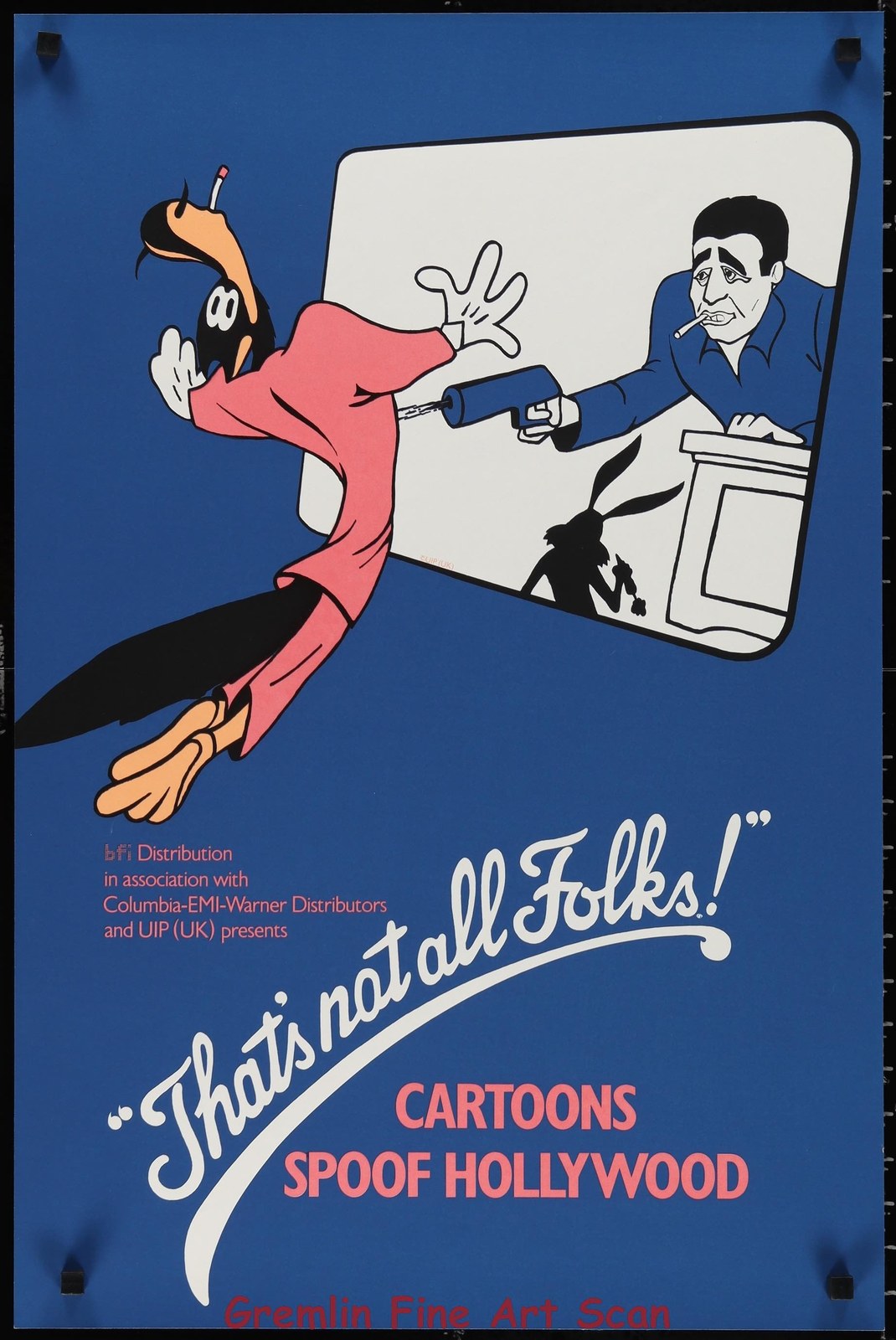 THAT'S NOT ALL FOLKS - CARTOONS SPOOF HOLLYWOOD  .  .  .1990
