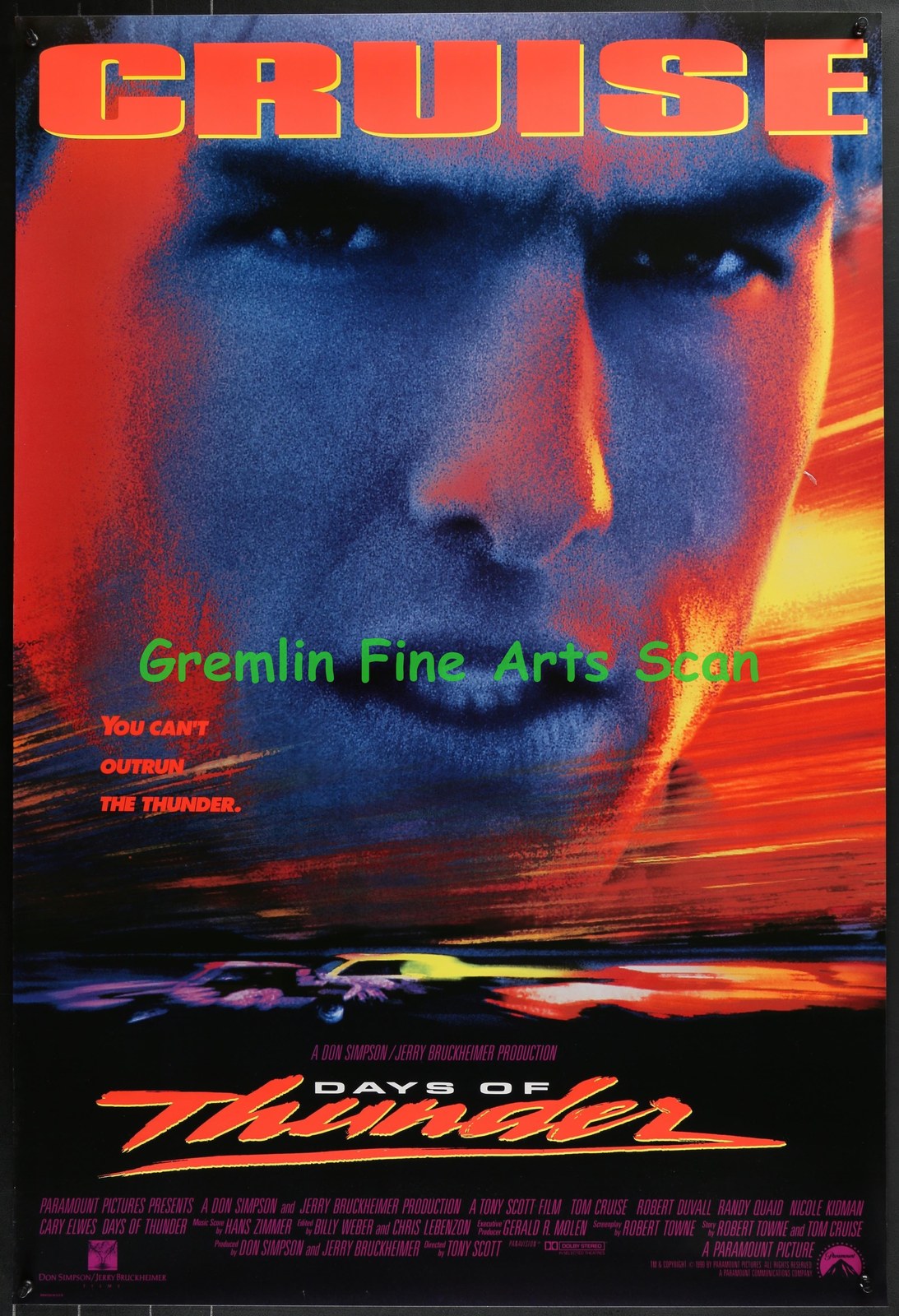 DAYS OF THUNDER 1990
