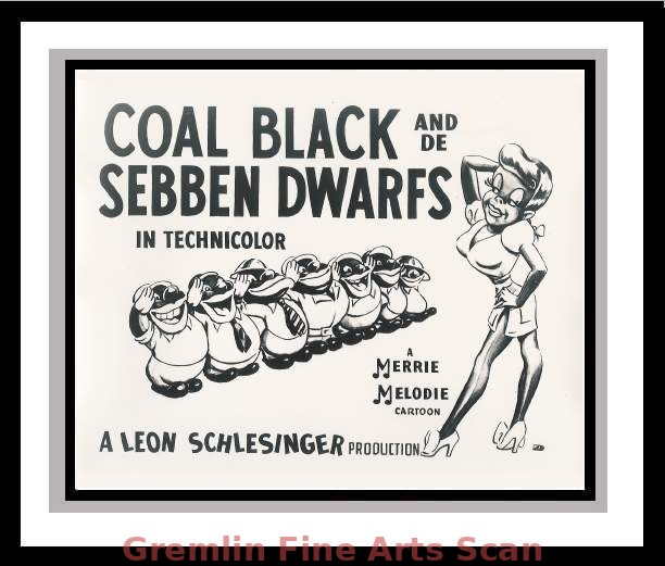 Coal Black and de Sebben Dwarfs PS429
