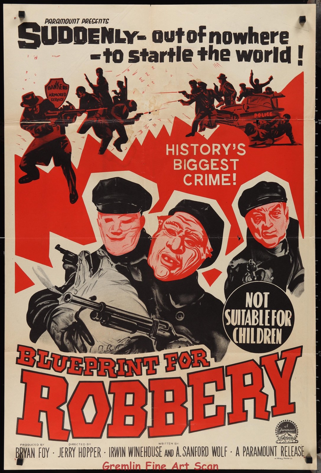 BLUEPRINT FOR ROBBERY . . .1961