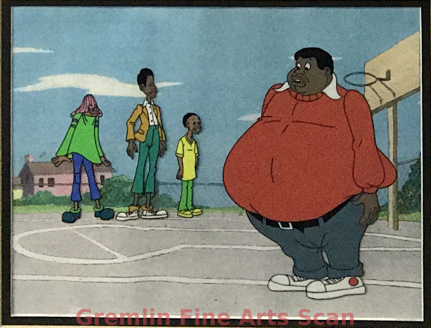 FAT ALBERT & THE COSBY KIDS Fat Albert and the Cosby Kids Sericel.