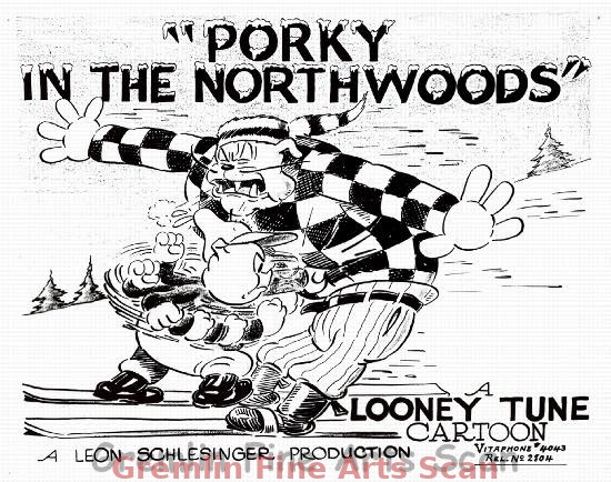 Porky in the Northwoods  PSS-1334