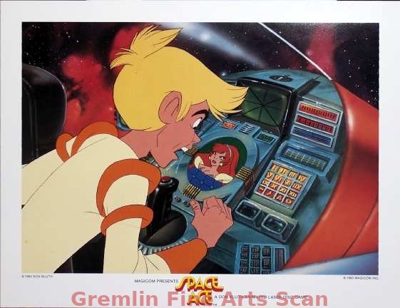SPACE ACE LOBBY CARD #1