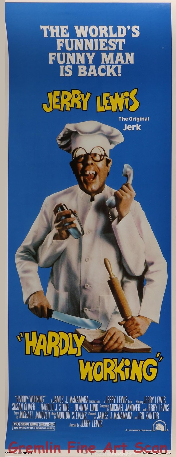 HARDLY WORKING . . .1980