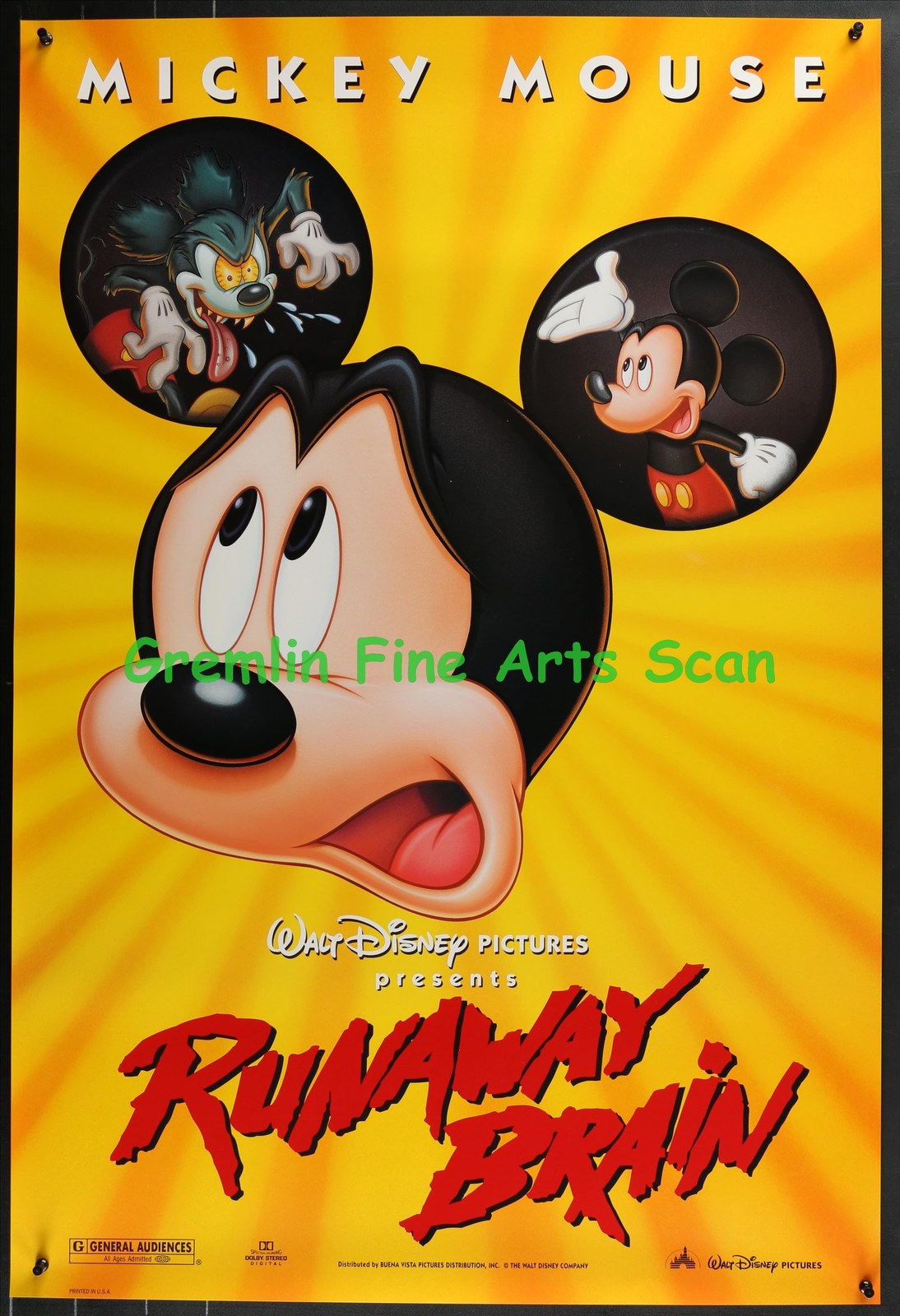 Mickey Mouse: RUNAWAY BRAIN 1995