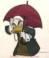 VON DRAKE IN SPAIN 1961 Production Cel of Ludwig Von Drake.