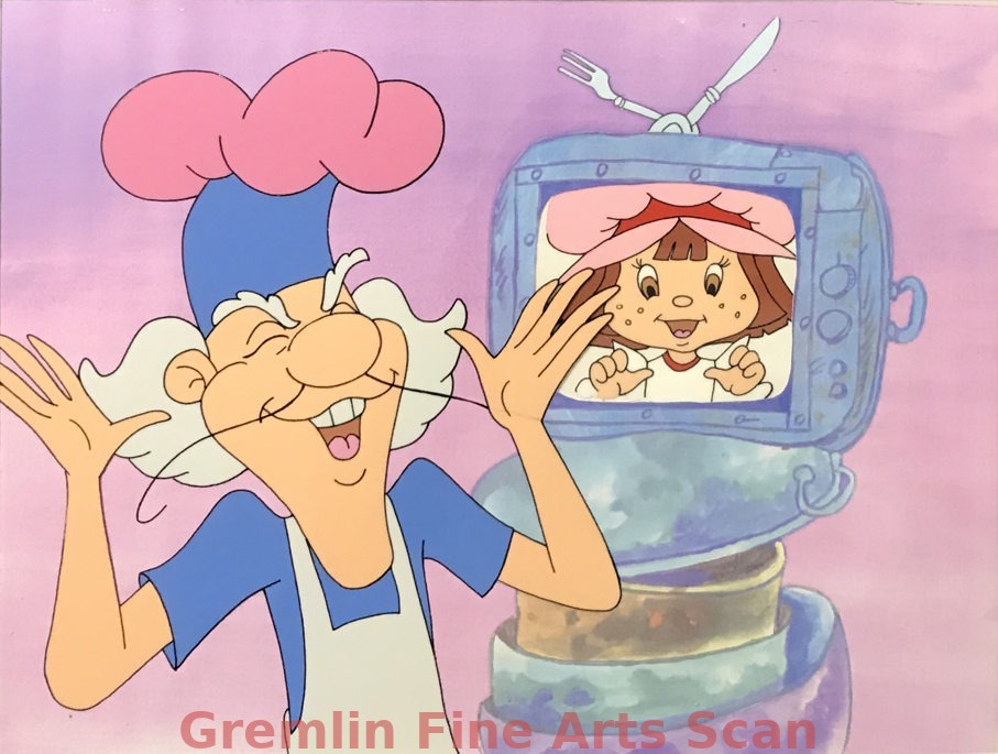 STRAWBERRY SHORTCAKE-WATCHING T.V. 1975