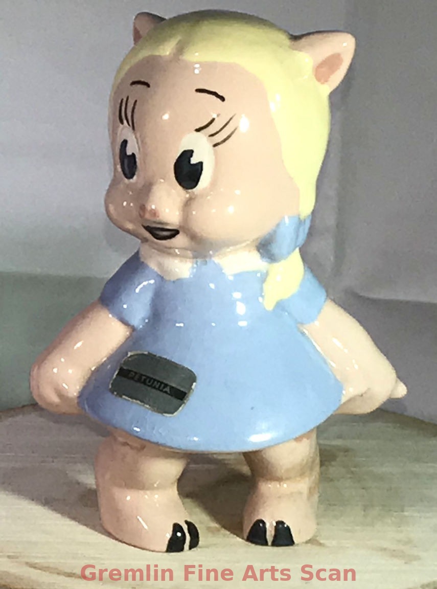 EVAN K. SHAW CERAMIC PETUNIA 1940’s